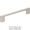 Jeffrey Alexander of the 128 mm Center-to-Center Satin Nickel Square Sutton Cabinet Bar Pull 20PK 635-128SN-20 - alternate 1